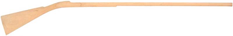 Stock, John Armstrong, non-inlet,
_7/8"_ octagon, 42" barrel, extra fancy maple